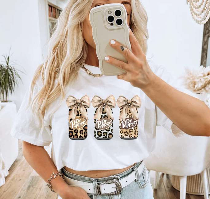 Dr Pepper Leopard Print