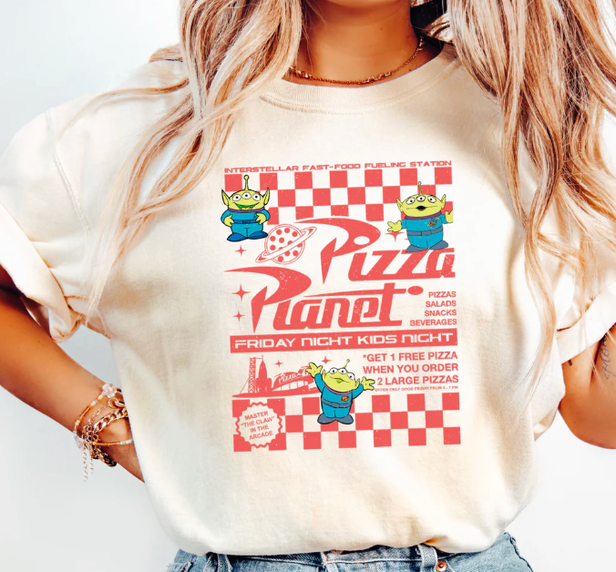 Pizza Planet Graphic Tee